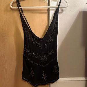 Free people beaded top- excellent condition.